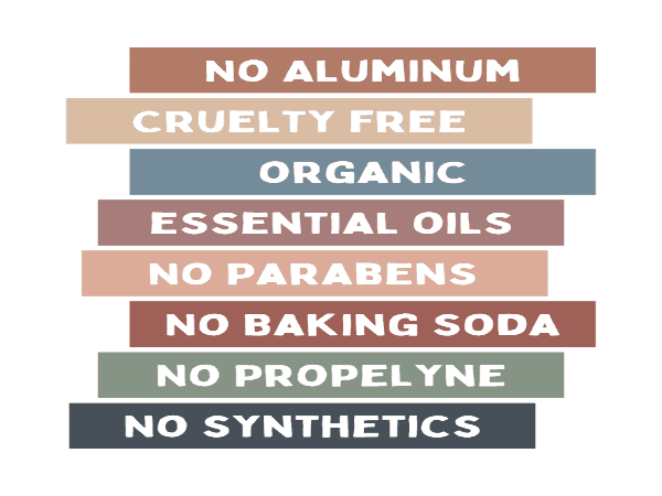 ORGANIC DEODORANT- VANILLA MUSK FRAGRANCE - FOR WOMEN