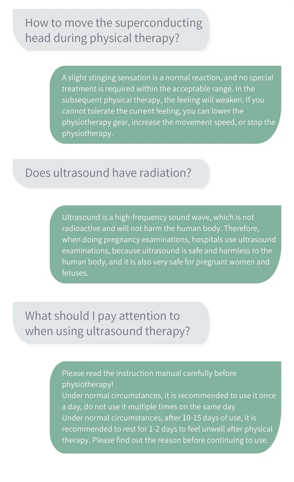 Ultrasound Physiotherapy Device Arthritis Physical Therapy Waist Arm Body Pain Relief Muscle Stimulator Massager Machine