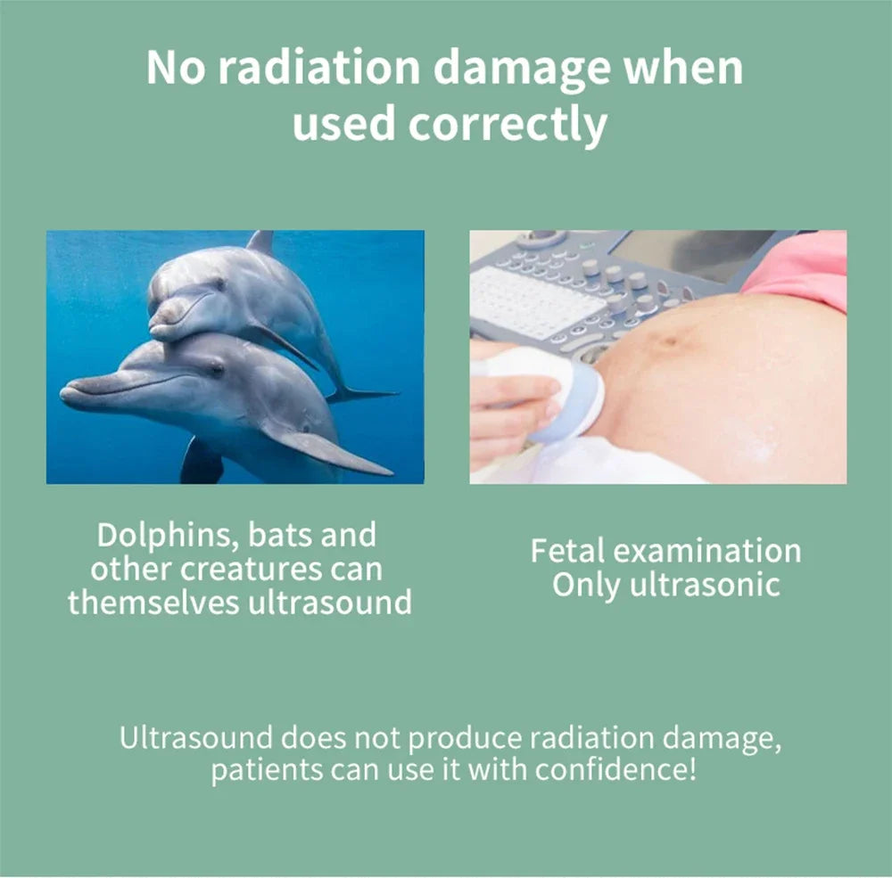 Ultrasound Physiotherapy Device Arthritis Physical Therapy Waist Arm Body Pain Relief Muscle Stimulator Massager Machine