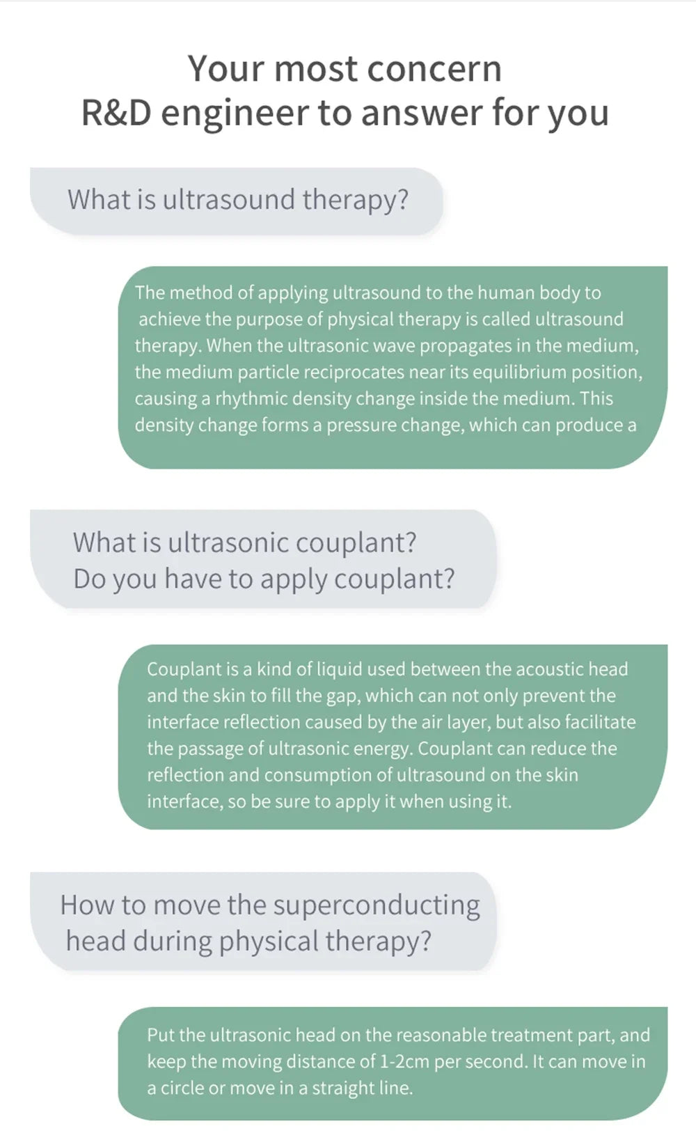 Ultrasound Physiotherapy Device Arthritis Physical Therapy Waist Arm Body Pain Relief Muscle Stimulator Massager Machine