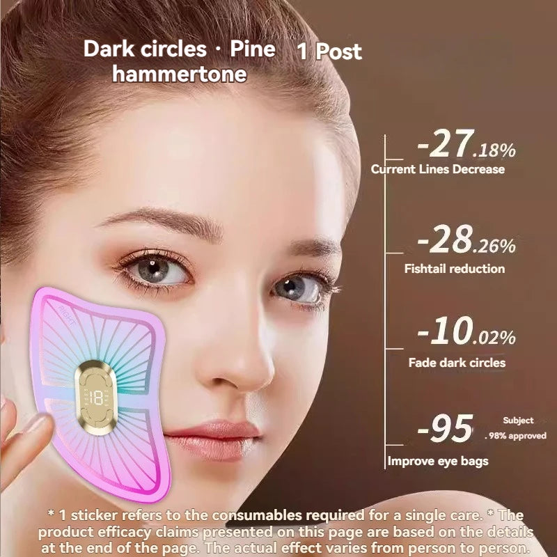 EMS Face Lifting Massage V Face Machine Eye Face Care Device Reduce Dark Circles Eye Swelling Anti-Wrinkle Vibrate Skin Care