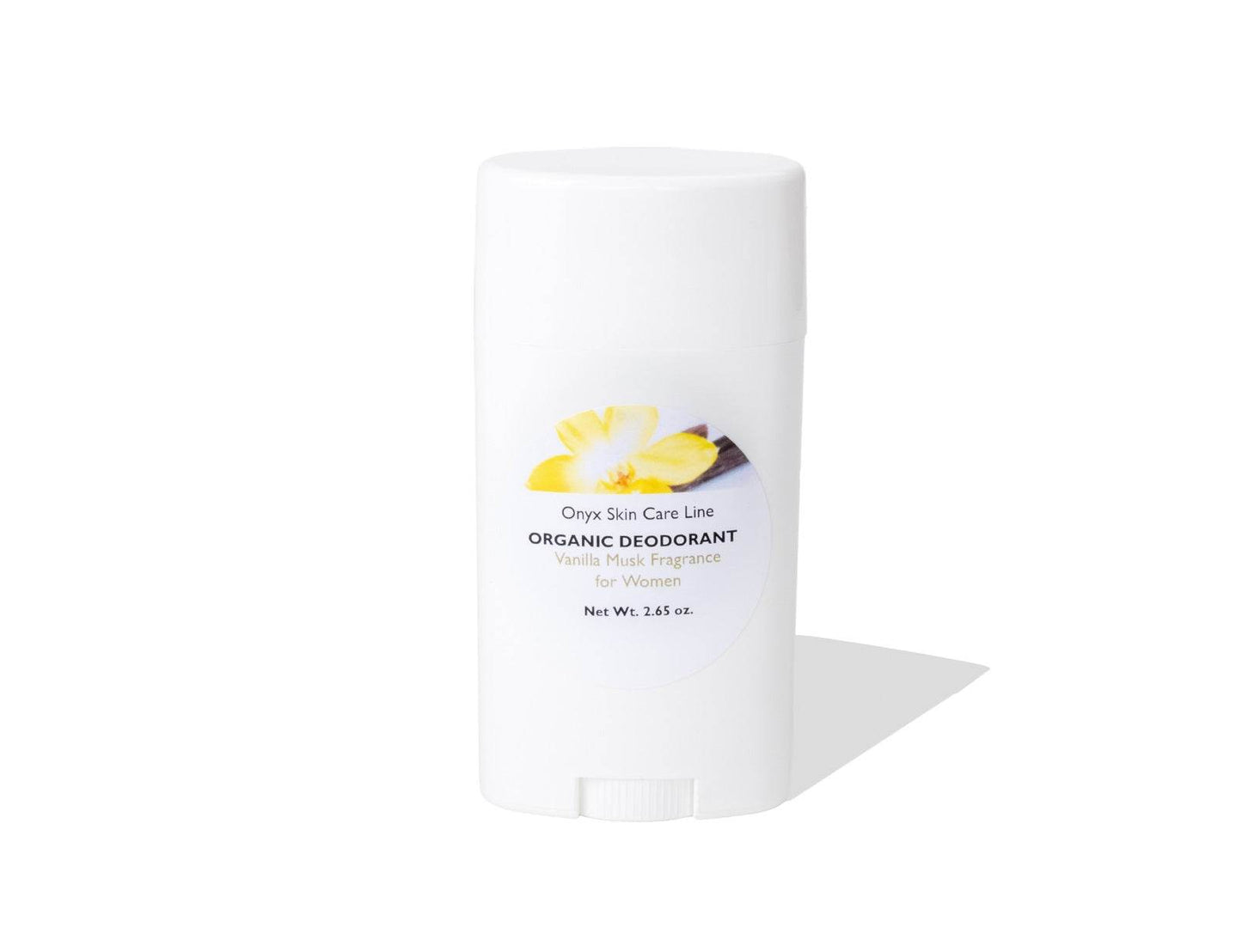 ORGANIC DEODORANT- VANILLA MUSK FRAGRANCE - FOR WOMEN